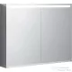 Geberit OPTION 90x70 cm-es kétajtós tükrös szekrény LED világítással,500.583.00.1