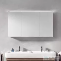   Geberit OPTION PLUS 120x70 cm-es 3 ajtós tükrös szekrény LED világítással,külső/belső tükörrel 500.592.00.1