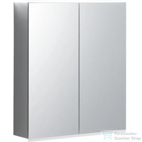 Geberit OPTION PLUS 60x70 cm-es 2 ajtós tükrös szekrény LED világítással,külső/belső tükörrel 500.593.00.1
