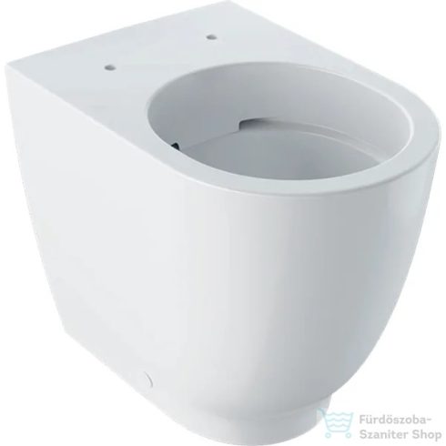 Geberit ACANTO perem nélküli,magasított,mélyöblítésű,falhoz tolható álló wc,fehér 500.602.01.2