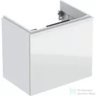 Geberit ACANTO 74x41,6x53,5 cm-es 1 fiókos alsószekrény mosdó nélkül,fehér/fényes üveg,500.615.01.2