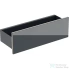 Geberit ACANTO 45 cm-es fali polc,matt láva/láva-fényes üveg 500.617.JK.2