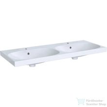   Geberit ACANTO 120x48 cm-es kétmedencés mosdó,fehér 500.627.01.2