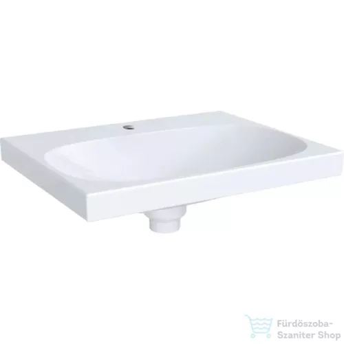 Geberit ACANTO 60x48 cm-es mosdó szelepfedéllel,fehér 500.629.01.2