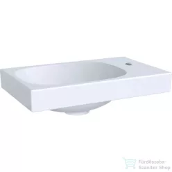   Geberit ACANTO 40x25 cm-es mosdó jobb oldali csaplyukkal,fehér 500.635.01.2