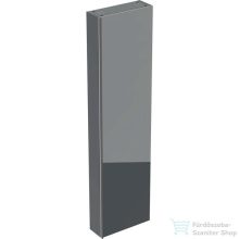   Geberit ACANTO 45x17,4x173 cm-es 1 ajtós magas szekrény,matt láva/láva fényes üveg 500.637.JK.2