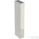 Geberit ACANTO 22x47,6x173 cm-es 2 fiókos magas szekrény,2 rekesszel,matt homokszürke/homokszürke fényes üveg 500.638.JL.2