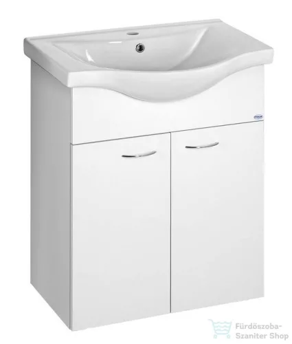 AQUALINE KERAMIA FRESH mosdótartó szekrény, 60,5x74x34cm, fehér 50063A