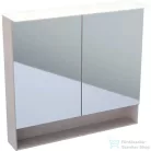 Geberit ACANTO 90x83 cm-es kétajtós tükrös szekrény LED-világítással,fakó tölgy 500.646.00.2