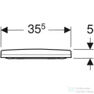 Geberit Acanto lecsapódásgátlós wc ülőke 500.660.01.2