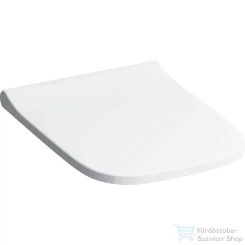 Geberit Smyle Square lecsapódásgátlós WC-ülőke gyorskioldós zsanérral,fehér 500.687.01.1