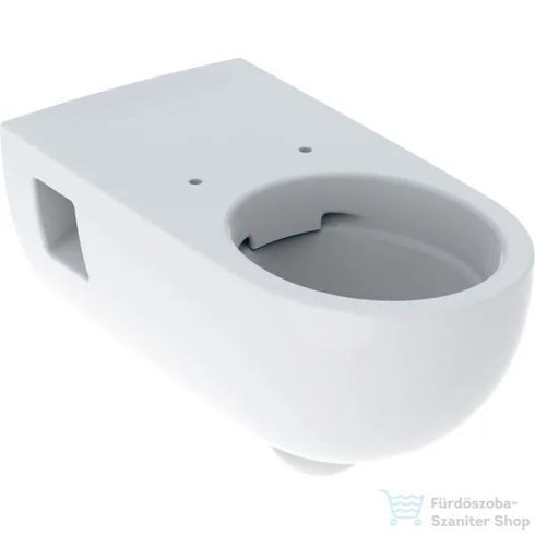 Geberit SELNOVA COMFORT perem nélküli akadálymentes mélyöblítésű fali wc,fehér 500.693.01.2