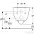   Geberit SELNOVA magasított mélyöblítésű fali wc perem nélkül,fehér 500.694.01.2