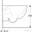   Geberit SELNOVA magasított mélyöblítésű fali wc perem nélkül,fehér 500.694.01.2