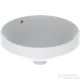 Geberit VARIFORM 40 cm-es beépíthető mosdó csaplyuk nélkül,alul mázas,fehér 500.701.01.2