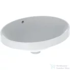 Geberit VARIFORM 50x40 cm-es beépíthető mosdó csaplyuk nélkül,alul mázas,fehér 500.709.01.2