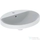 Geberit VARIFORM 55x45 cm-es beépíthető mosdó,alul mázas,fehér 500.721.01.2