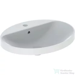   Geberit VARIFORM 60x48 cm-es beépíthető mosdó,alul mázas,fehér 500.725.01.2