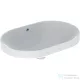Geberit VARIFORM 60x40 cm-es beépíthető mosdó csaplyuk nélkül,alul mázas,fehér 500.729.01.2