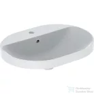 Geberit VARIFORM 60x45 cm-es beépíthető mosdó,alul mázas,fehér 500.733.01.2