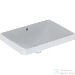   Geberit VARIFORM 55x40 cm-es beépíthető mosdó csaplyuk nélkül,fehér 500.736.01.2