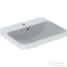 Geberit VARIFORM 55x45 cm-es beépíthető mosdó,alul mázas,fehér 500.741.01.2