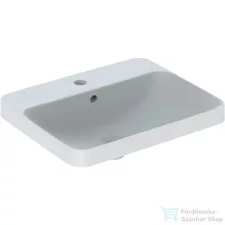   Geberit VARIFORM 55x45 cm-es beépíthető mosdó,alul mázas,fehér 500.741.01.2