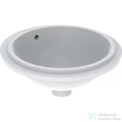  Geberit VARIFORM 40,5 cm-es alulról beépíthető mosdó csaplyuk nélkül,fehér 500.744.01.2