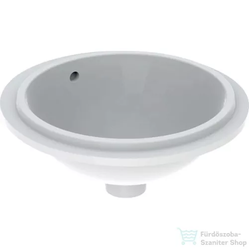 Geberit VARIFORM 40,5 cm-es alulról beépíthető mosdó csaplyuk nélkül,fehér 500.744.01.2
