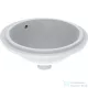 Geberit VARIFORM 40,5 cm-es alulról beépíthető mosdó csaplyuk nélkül,fehér 500.744.01.2