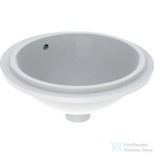   Geberit VARIFORM 40,5 cm-es alulról beépíthető mosdó csaplyuk nélkül,alul mázas,fehér 500.745.01.2