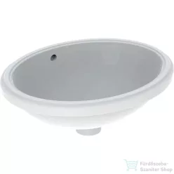   Geberit VARIFORM 49,5x42 cm-es alulról beépíthető mosdó csaplyuk nélkül,fehér 500.748.01.2