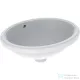 Geberit VARIFORM 49,5x42 cm-es alulról beépíthető mosdó csaplyuk nélkül,fehér 500.748.01.2