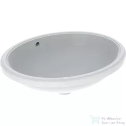   Geberit VARIFORM 56x46 cm-es alulról beépíthető mosdó csaplyuk nélkül,fehér 500.752.01.2
