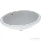 Geberit VARIFORM 56x46 cm-es alulról beépíthető mosdó csaplyuk nélkül,alul mázas,fehér 500.753.01.2