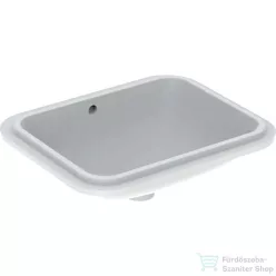   Geberit VARIFORM 53x44 cm-es alulról beépíthető mosdó csaplyuk nélkül,fehér 500.760.01.2