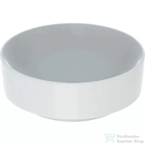 Geberit VARIFORM 40 cm-es pultra ültethető mosdó csaplyuk és túlfolyó nélkül,fehér 500.768.01.2