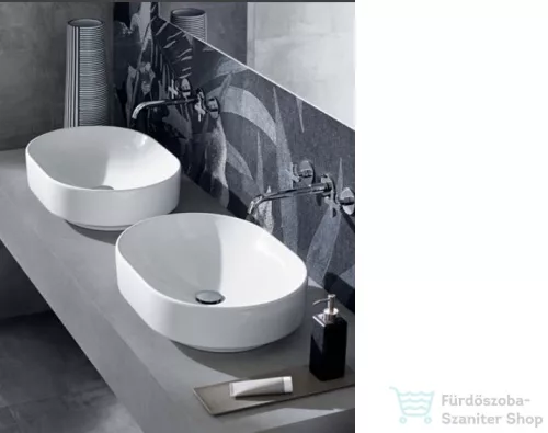 Geberit VariForm 55x40 cm pultra ültethető mosdó 500.771.01.2