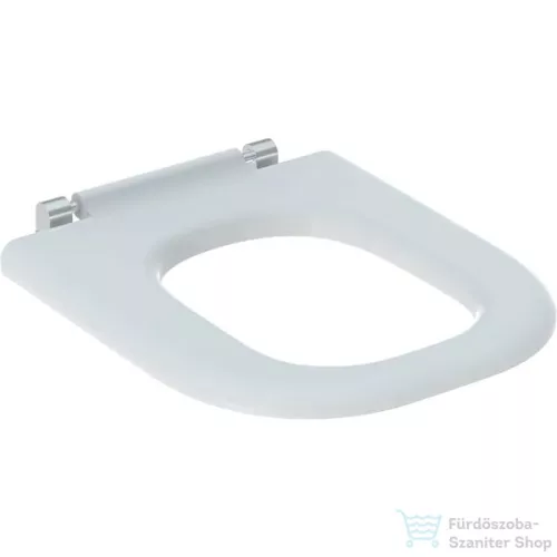 Geberit SELNOVA COMFORT SQUARE alsó rögzítésű akadálymentes ülőkarima,fehér 500.794.01.1