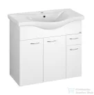 AQUALINE KERAMIA FRESH mosdótartó szekrény, 74,5x74x34,5cm, fehér 50082A
