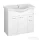 AQUALINE KERAMIA FRESH mosdótartó szekrény, 74,5x74x34,5cm, fehér 50082A