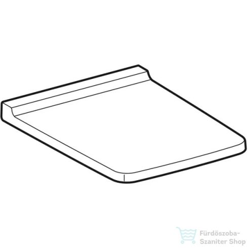 Geberit Xeno² lecsapódásgátlós wc ülőke gyorskioldóval,500.833.01.1