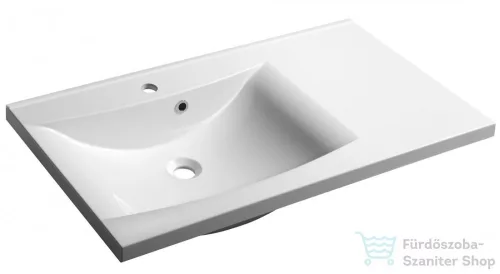 Sapho Lucia öntöttmárvány mosdó 90x45 balos 50093