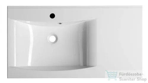 Sapho Lucia öntöttmárvány mosdó 90x45 balos 50093