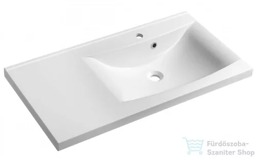 Sapho Lucia öntöttmárvány mosdó 90x45 jobbos 50094