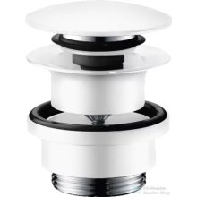   Hansgrohe klik-klak leeresztő túlfolyós mosdóhoz, matt fehér 50100700