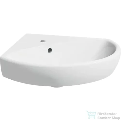 Geberit SELNOVA 59x56 cm-es sarok kézmosó,fehér 501.050.00.5