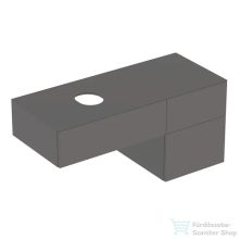   Geberit VARIFORM 120x51 cm-es 3 fiókos alsószekrény pultra ültethető mosdóhoz,matt láva 501.184.00.1