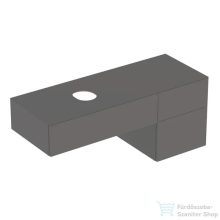   Geberit VARIFORM 135x51 cm-es 3 fiókos alsószekrény pultra ültethető mosdóhoz,matt láva 501.190.00.1