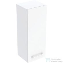   Geberit SELNOVA SQUARE 33x29,7x85 cm-es 1 ajtós oldalsó szekrény,fényes fehér 501.276.00.1